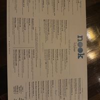 Menu  at Nook Kitchen in Phoenix