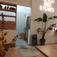 Kitchen view at botànic in Barcelona