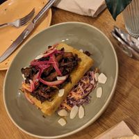 Pulled setas at botànic in Barcelona