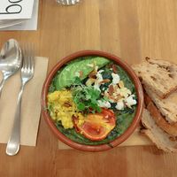 The food at botànic in Barcelona