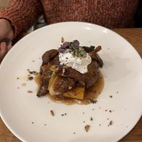 La polenta  at botànic in Barcelona