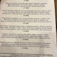 All-day menu (4 of 7) at botànic in Barcelona