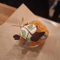 Croqueta at botànic in Barcelona