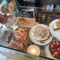 Pastries at botànic in Barcelona