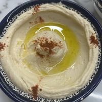 Hummus  at Street Food Betlemme in Milan