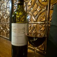 Local wine at La Scarpetta Trattoria in Margaret River