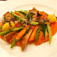 Süßkartoffeln Mousse vegan at Hauptstadt Gendarmerie  in Berlin