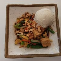 Rice dish at Khanittha Im Werksviertel in Munich