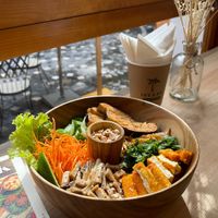 I come with friends and they love Saigon Bowl too!! The staff was friendly and the vibe was nice. Recommend coming here at lunch, a lot of options will surprise you at IVEGAN SUPERSHOP BEN THANH - Healthy Plant Based Cafe in Ho Chi Minh City