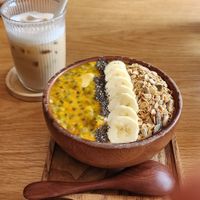 Rise & Shine smoothie bowl at IVEGAN SUPERSHOP BEN THANH - Healthy Plant Based Cafe in Ho Chi Minh City