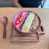 Pink up açaí bowl  at IVEGAN SUPERSHOP BEN THANH - Healthy Plant Based Cafe in Ho Chi Minh City