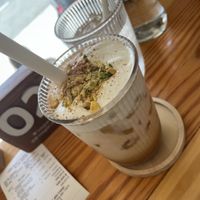 Pistachio latte  at IVEGAN SUPERSHOP BEN THANH - Healthy Plant Based Cafe in Ho Chi Minh City