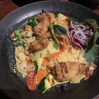 Green curry   at Ngon Veggie in Cologne