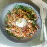 The vegetarian menu at Arlequin in Sion