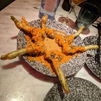 Bravas Tempura at La Huerta Funky Castizo in Madrid