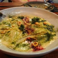 Ravioli at La Huerta Funky Castizo in Madrid