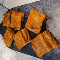 Empanada at La Huerta Funky Castizo in Madrid