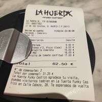 Bill  at La Huerta Funky Castizo in Madrid