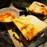 Veg mac at La Huerta Funky Castizo in Madrid