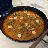 Fideua  at La Huerta Funky Castizo in Madrid