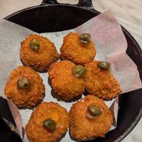 Croquetas at La Huerta Funky Castizo in Madrid