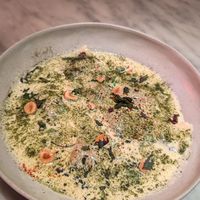 Ravioles at La Huerta Funky Castizo in Madrid