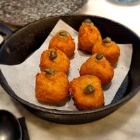 Croquetas at La Huerta Funky Castizo in Madrid