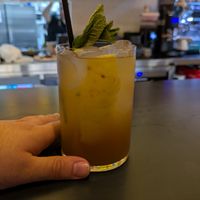 Lemonade at La Huerta Funky Castizo in Madrid