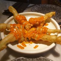 Rabas de bimi at La Huerta Funky Castizo in Madrid