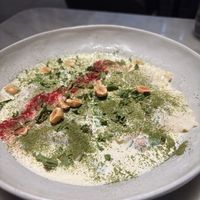 Ravioli 18€  at La Huerta Funky Castizo in Madrid