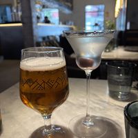 Pineapple drink 9€  at La Huerta Funky Castizo in Madrid