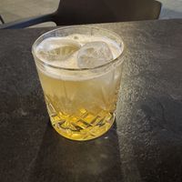 Apple cocktail  at La Huerta Funky Castizo in Madrid