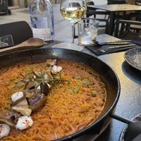 Fideuà  at La Huerta Funky Castizo in Madrid