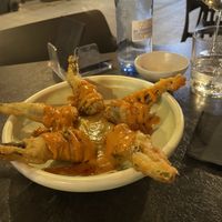 Fried Brokkoli Sticks 🥦  at La Huerta Funky Castizo in Madrid