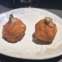 Croquetas (5€)  at La Huerta Funky Castizo in Madrid