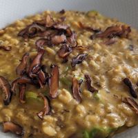 Star of the show -- EXCELLENT risotto at Maple Ave Restaurant in Vienna