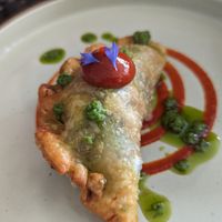 Very good empanada at Maple Ave Restaurant in Vienna