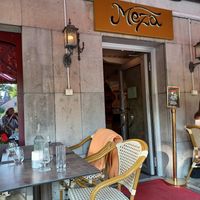 Entrence at Meza in Uppsala