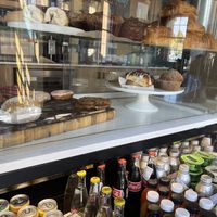 vegan pastries (bottom row)   at Bird Rock in San Diego