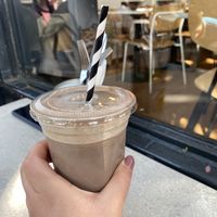 Vegan cookie shake   at Yafo in Bristol