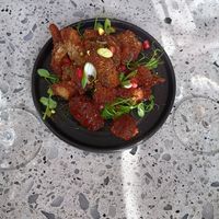 Oyster wings at Yafo in Bristol