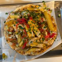 Vegan chickn gyros at Yafo in Bristol