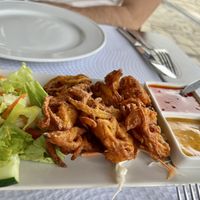 Cebolas Bhaji  at Taj Mahal in Chaves
