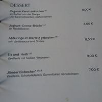 Veganes Dessert 2023 at Brauhaus Alte Ölmühle in Wittenberge