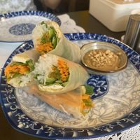 Summer rolls   at Hoi An Pho in Doha