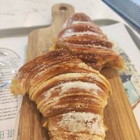 Apple cinnamon croissant at O Melhor Croissant da Minha Rua   in Malaga