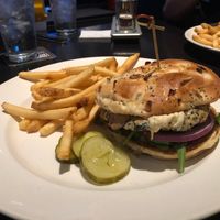 Vegan burger w/ Gardein patty, vegan cheese  at Yard House - Legends Outlets in Kansas City