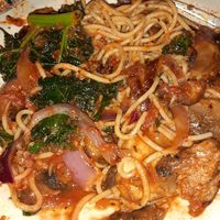 Beyond Meat Pasta at Yard House - Legends Outlets in Kansas City