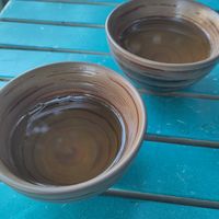 Japanese tea at Yatta Vegan in Warsaw