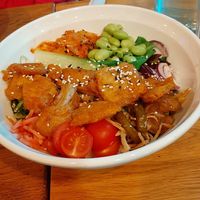 Vegan bowl at Yatta Vegan in Warsaw